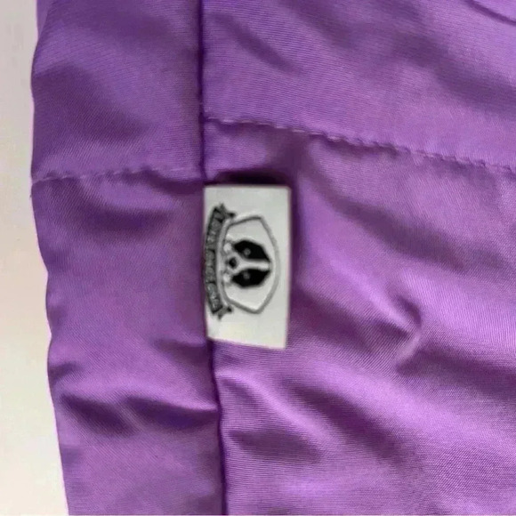 Love Long Long Purple and Black Dog Coat  Size XXL - Picture 5 of 5